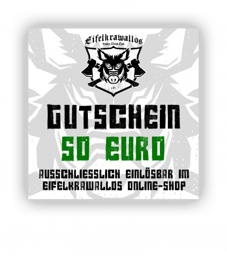 Krawallo Shop Gutschein - 50 EUR